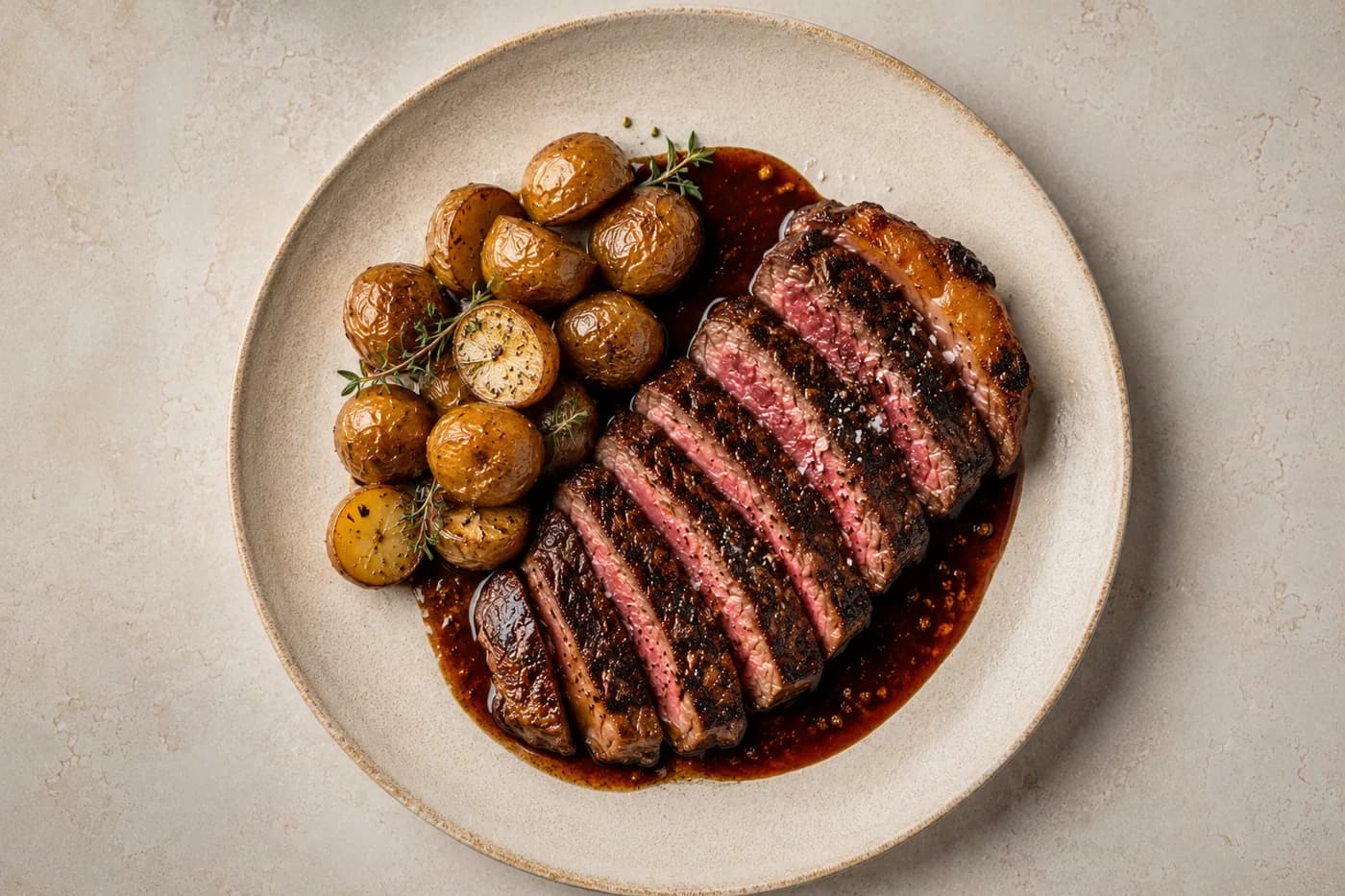 Entrecôte de bœuf Simmental grillée